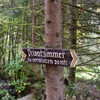 Abenteuer Wutachschlucht Altes Schild