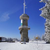 Der letzte Wintertag: Furtwangen, Brend Turm