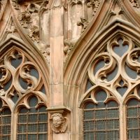 Tagesausflug Freiburg Muenster Fassade