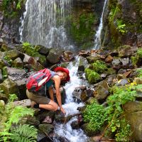 Elisabeth Geheimtipp Burgbachwasserfall Erfrischung