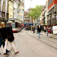 Freiburg Innenstadt Shopping