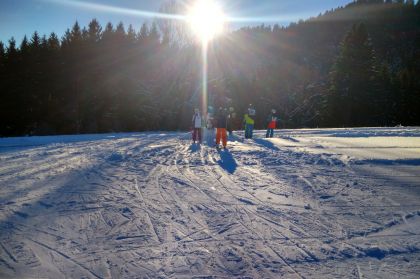 Wintersport Im Schwarzwald Skirennen