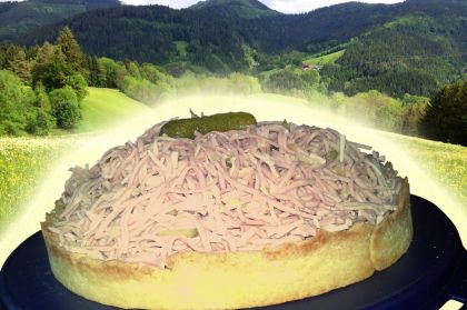Schwarzwaelder Erfindergeist Wurstsalat Kuchen