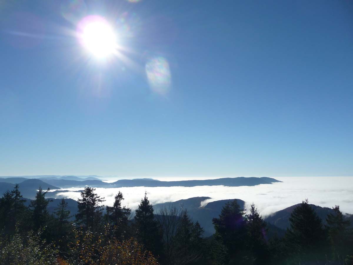 Sonniges Schaumbad Westweg Schwarzwaldjpg