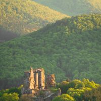 Alsace Verte Burg Fleckenstein