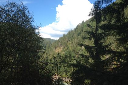 Wanderzeit Franz Goettler Weg Ausblick