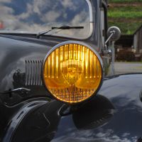 Scheinwerfer mit französischem Charme