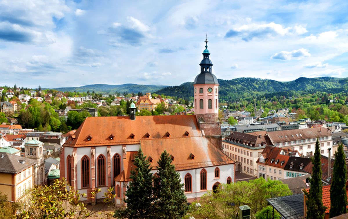 Baden Baden Stadtblick