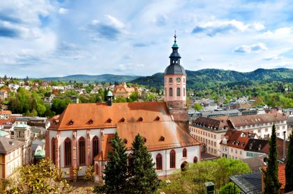 Baden Baden Stadtblick