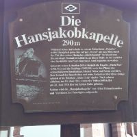 Hansjakob Kapelle Hofstetten Schild