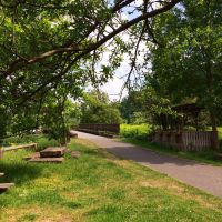 Radtour Von Scherwiller Ins Val D Argent  Eisenbahnbruecke